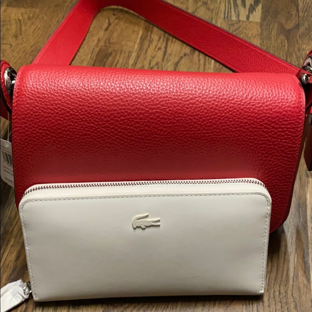 Coach Red Crossbody Leather Bag - Picture 10 of 11